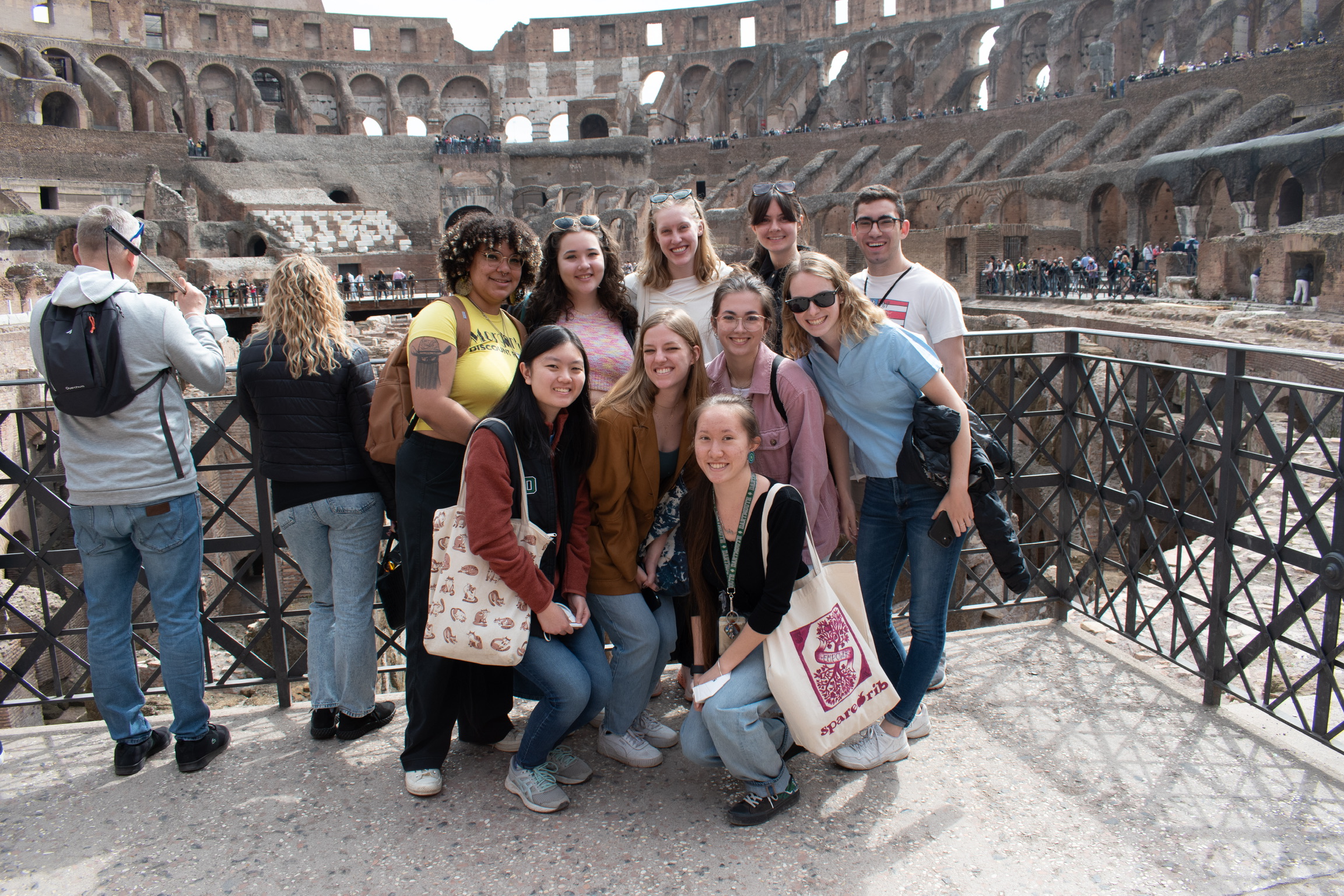 Dartmouth students on their Art History FSP