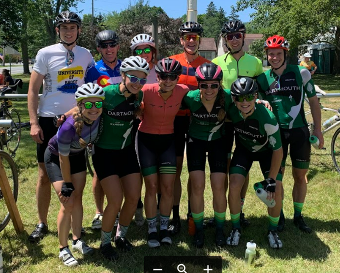 Dartmouth Community members at The Prouty 2022